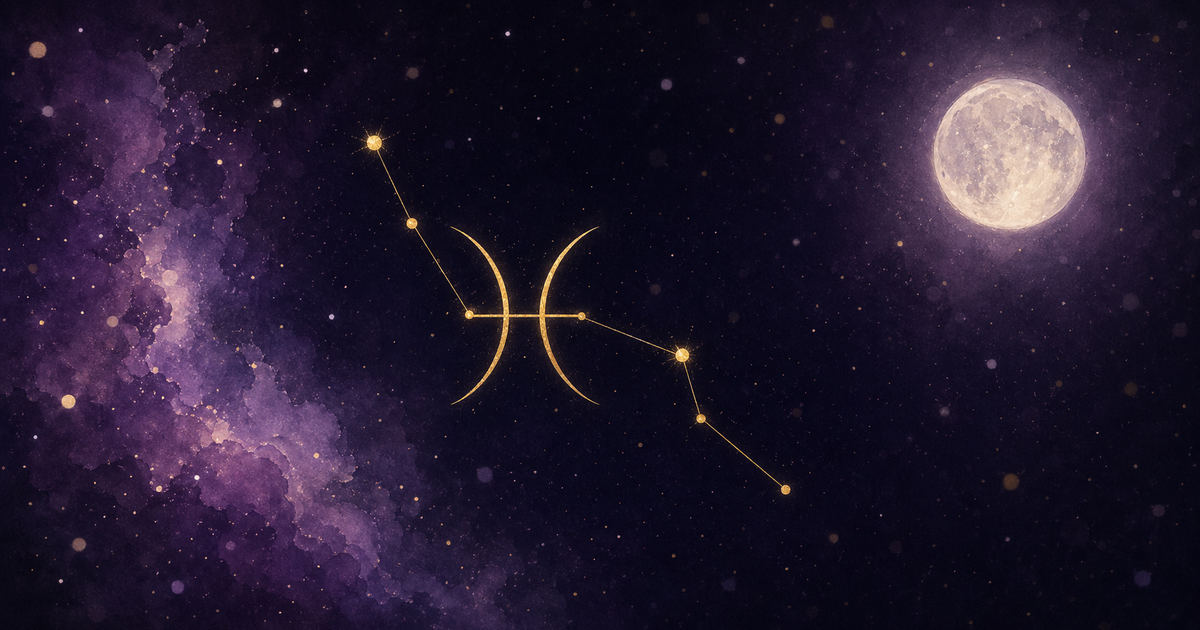 うお座の星座イメージ